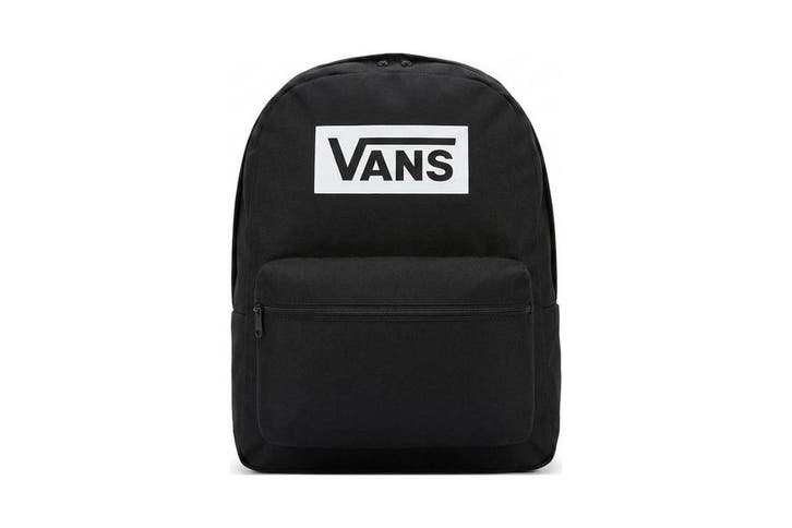 Vans Rugzak Zwart, Handtassen en Accessoires, Tassen | Rugtassen, 25 tot 40 cm, Zo goed als nieuw, 30 tot 45 cm, Verzenden