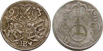 Dreier Dresden 1593 Hb Sachsen: Christian Ii, Johann Geor..., Verzenden