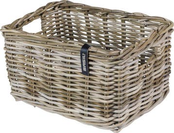 Fiets Basil mand Dax S rotan grijs, Verzenden, Nieuw, Basil