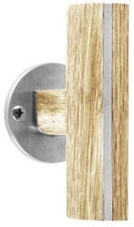 Vaste (Kast)Knop PIET BOON PBT22V/50 mat rvs/eikenhout, Nieuw