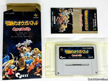 Super Famicom - Ogre Battle, Verzenden, Gebruikt