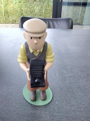 Beeldje Moulinsart 45916 - Figurine - Kuifje fotograaf -, Nieuw