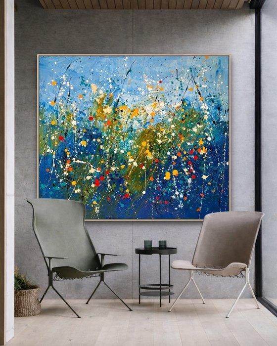 Cornelio Reut - Good morning my Love XXL, Antiquités & Art, Art | Peinture | Moderne