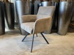 Veiling - Eetkamerstoel Manur (set van 8) weefstof - liver, Huis en Inrichting, Stoelen, Nieuw