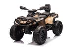 CAN-AM Outlander 2-zitter, 4x4, 24 volt Quad, rubberen bande, Ophalen of Verzenden