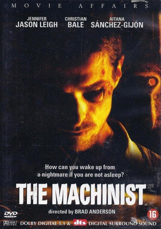 The machinist (dvd tweedehands film), CD & DVD, DVD | Action, Enlèvement ou Envoi