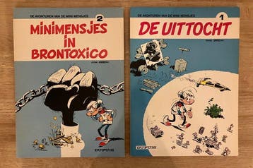 De Mini-mensjes 1 t/m 19 - Opeenvolgende reeks SC - 19 Album, Livres