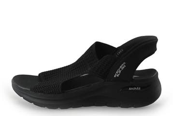 Skechers Sandalen in maat 39 Zwart, Kleding | Dames, Skechers, Verzenden, Zwart, Sandalen of Muiltjes
