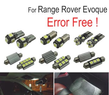 Kit 10 Ampoules Led Intérieur Pour Land Rover Evoque 14-16, Verzenden