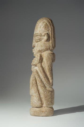 Een stenen beeldhouwwerk. - Dogon - Mali, Antiek en Kunst