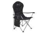 Veiling - Inklapbare Campingstoel / Vouwstoel Lido - Zwart, Nieuw