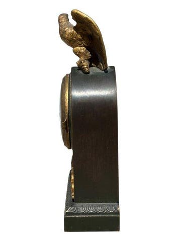 Rijtuigklok - Brons - 1850-1900, Antiek en Kunst, Antiek | Klokken