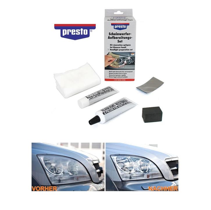 Koplamp polijst set, Auto diversen, Tuning en Styling, Ophalen of Verzenden