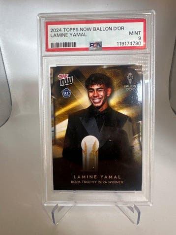 2024/25 Topps Lamine Yamal - PSA 9 - 1 Graded card