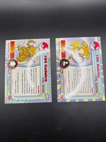 Pokémon - 2 Card - Raichu, Kadabra 26 / 64 Foil, Carte, Nieuw