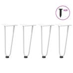 vidaXL Haarnadelpoten voor Salontafel 4 st 30 cm massief, Verzenden