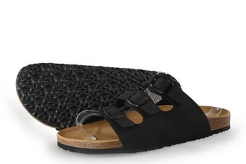 Re-laxx Sandalen in maat 42 Zwart, Verzenden, Zwart, Sandalen of Muiltjes, Zo goed als nieuw