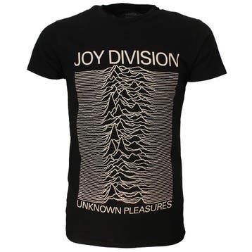 Joy Division Unknown Pleasures Band T-Shirt, Nieuw