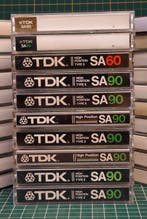 TDK - SA90/SA60 type II Chrome, Super Avylin Cassette audio, Nieuw