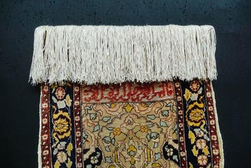 Tapis en soie Hereke turc - Tapis - 55 cm - 39 cm