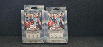 2025/26 Topps Chrome UCC Hanger Box - 2 Sealed box - Parfait, Collections, Autocollants