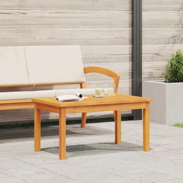 vidaXL Salontafel Olie Natuurlijk Massief Acacia Hout, Tuin en Terras, Verzenden, Nieuw