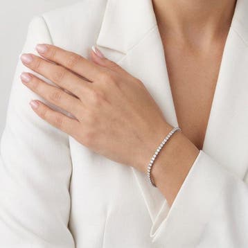 Armband - 14 karaat Witgoud - 1.80ct. tw. Diamant, Nieuw