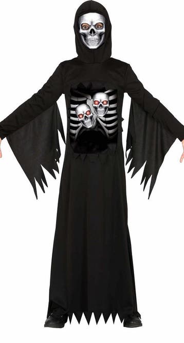 De Grim Halloween Kostuum Kind, Hobby en Vrije tijd, Verzenden, Nieuw