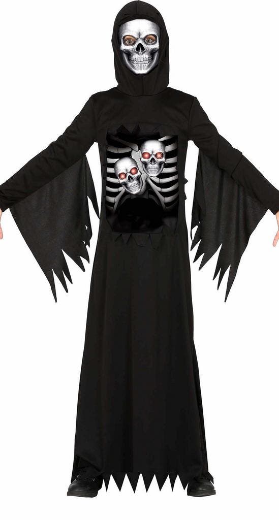 De Grim Halloween Kostuum Kind, Hobby en Vrije tijd, Feestartikelen, Nieuw, Verzenden