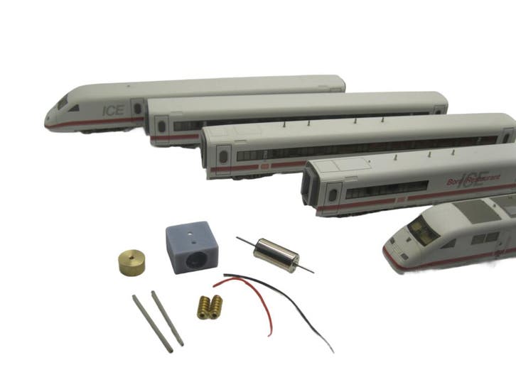 micromotor NF013C N ombouwset voor Fleischmann ICE, Hobby & Loisirs créatifs, Trains miniatures | Échelle N, Envoi