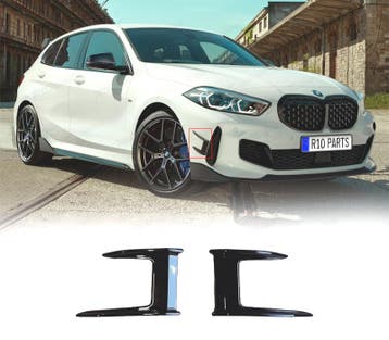ADDITIFS DE BOUCLIER AVANT BMW F40 HATCHBACK 19-22 NOIR BRIL, Verzenden, Nieuw