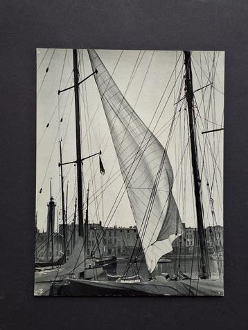 Werner Bischof (1916-1954) - Flatterndes Segel [Voile