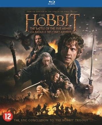 The Hobbit - Battle Of The Five Armies (blu-ray tweedehands, Cd's en Dvd's, Ophalen of Verzenden, Nieuw in verpakking