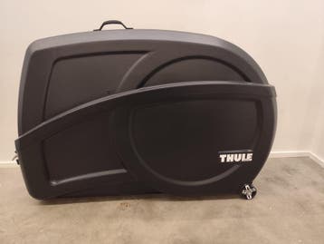 Thule Fietskoffer + Montagestandaard, Fietsen en Brommers, Ophalen, Zo goed als nieuw