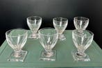Val Saint Lambert - Wijnglas (6) - Gondels - Kristal -
