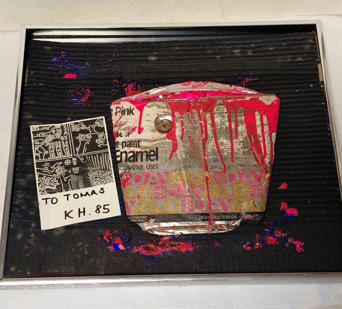 Thomas Dellert (1953) - Paint Can 1, Antiquités & Art, Art | Peinture | Moderne