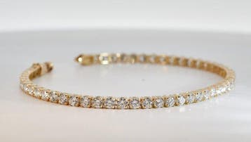 Zonder minimumprijs - Armband - 14 karaat Geel goud -, Nieuw