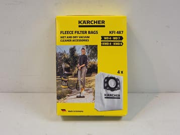(26x) Vliesfilterzakken Kärcher KFI 487, Nieuw