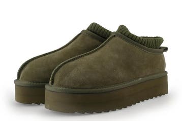 Colors of California Pantoffels in maat 40 Groen, Kleding | Dames, Schoenen, Verzenden, Zo goed als nieuw, Pantoffels of Sloffen
