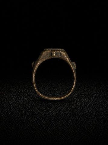 Oud-Romeins, Keizerrijk Brons Ring - 1e tot 3e eeuw na