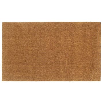 vidaXL Deurmat 90x150 cm getufte kokosvezel naturel, Verzenden, Nieuw