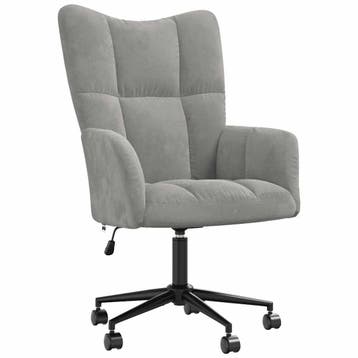Relaxstoel fluweel -34% Retour deal, moet weg!, Eenpersoons, Verzenden, Minder dan 75 cm, Zo goed als nieuw