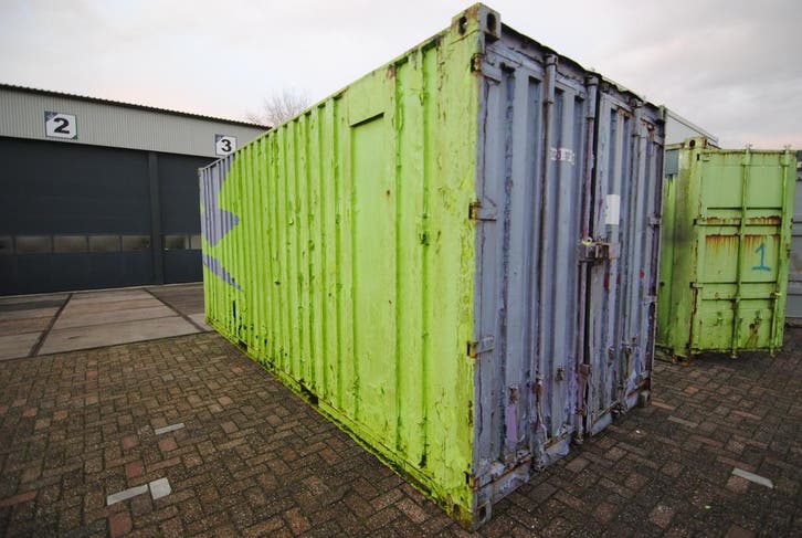 Container 20ft gebruikt HS-1484, Articles professionnels, Machines & Construction | Abris de chantier & Conteneurs, Enlèvement ou Envoi