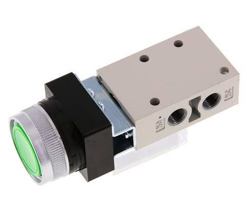valve à bouton poussoir 3/2 G1/8 vert 0-8bar/0-112psi YPC, Bricolage & Construction, Outillage | Autres Machines, Envoi