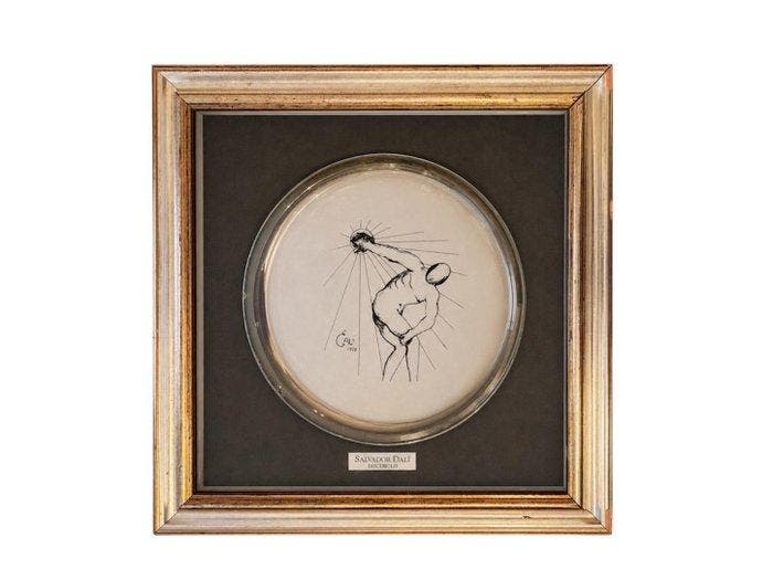 Salvador Dali (1904-1989) - Il Discobolo, Antiquités & Art, Antiquités | Autres Antiquités