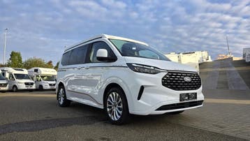 Panama Peak 10+ als nieuw, 7306 km, automaat en hefdak 96726, Automaat, Buscamper of Camperbus, Ford, Vloeistofverwarming