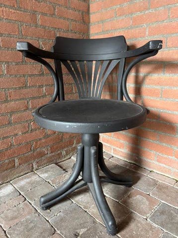 Bureaustoel - Hout - Thonet Stijl Bureau Stoel