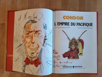Condor T3 - Lempire du Pacifique + dédicace couleur - C - 1, Nieuw