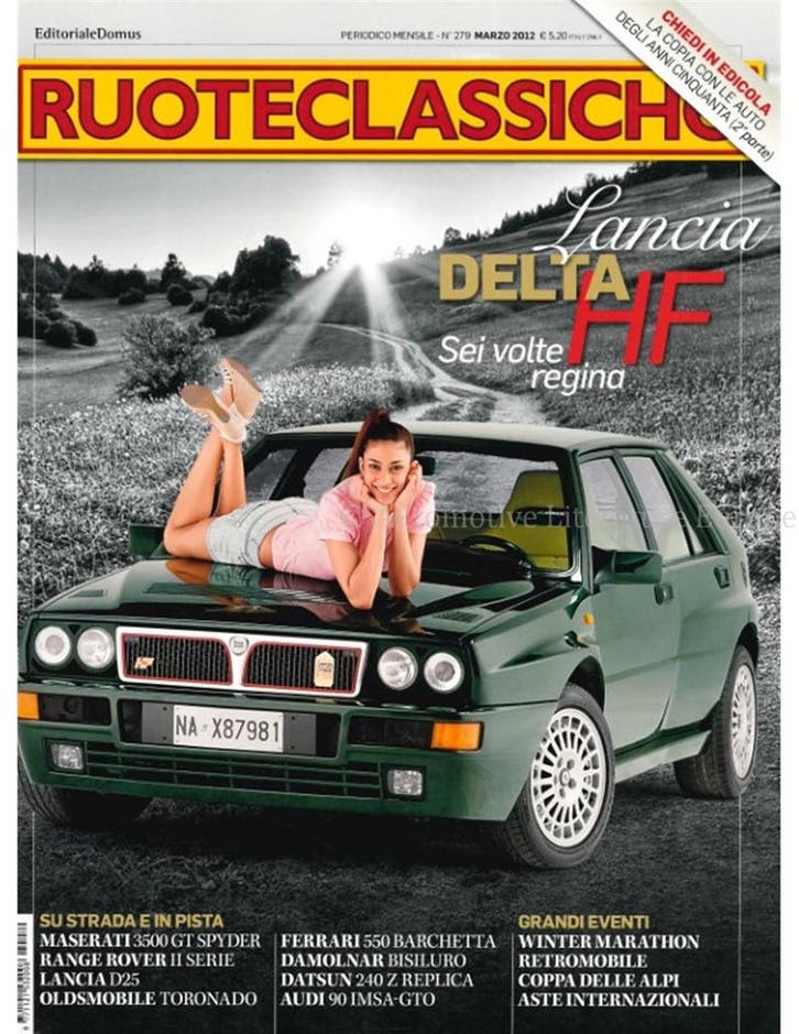 2012 RUOTECLASSICHE MAGAZINE 279 ITALIAANS, Livres, Autos | Brochures & Magazines, Enlèvement ou Envoi