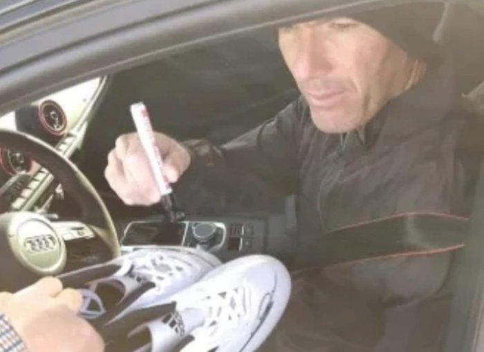 Zinedine Zidane - Voetbalschoen, Verzamelen, Overige Verzamelen